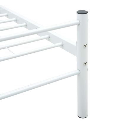 Estrutura de cama metal 90x200 cm branco