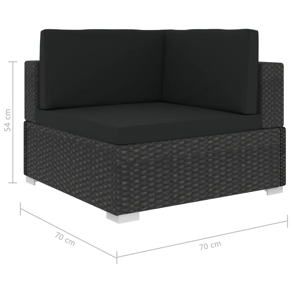 Conjunto Lounge Romeo - Sofá de Jardim e Mesa de Centro