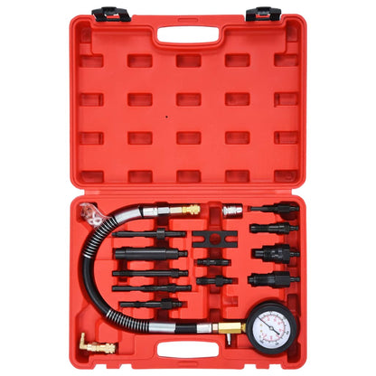 Kit de teste medidor de compressão para motor diesel 14 pcs