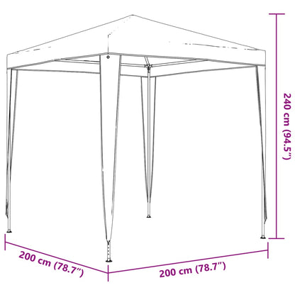 Tenda para festas 2x2 m azul