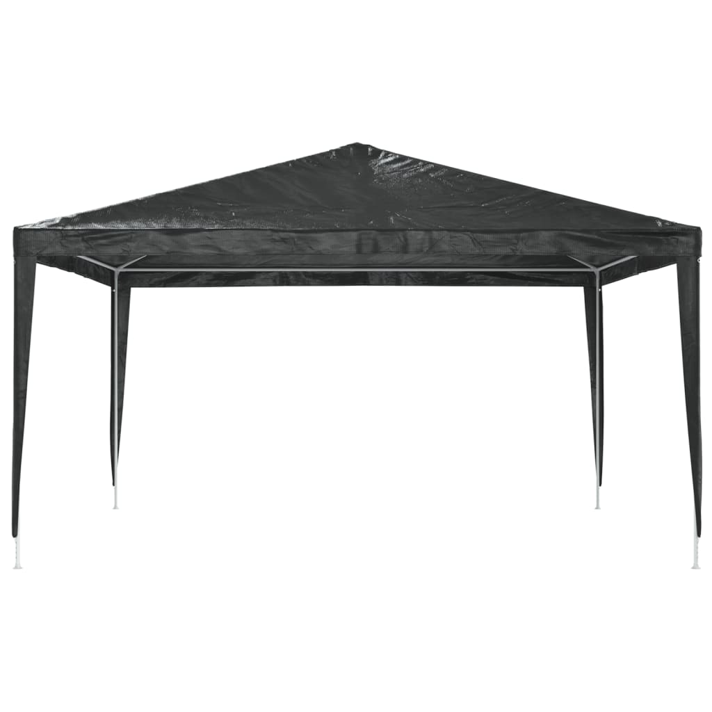 Tenda para festas 4x4 m 90 g/m² antracite