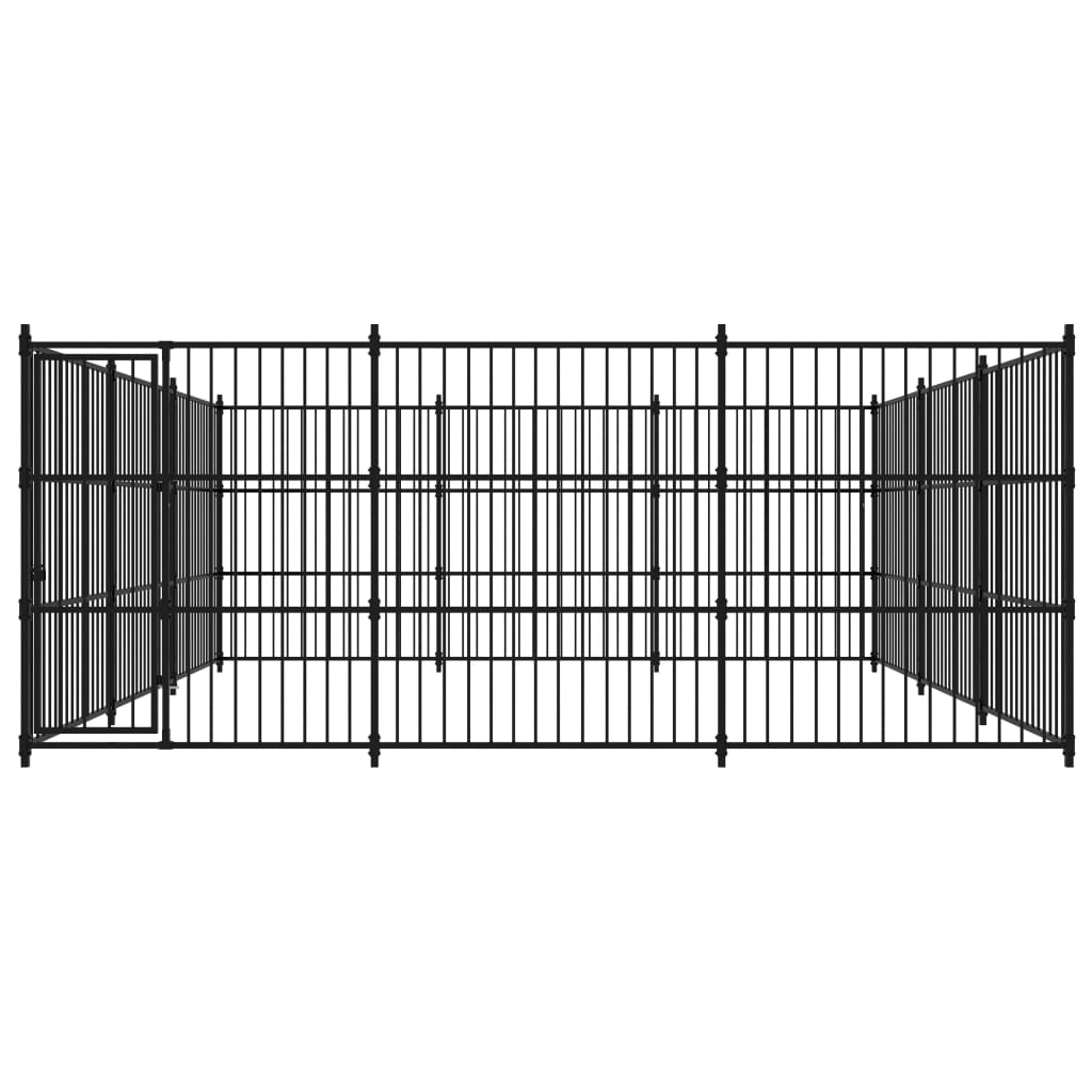 Canil de exterior 450x450x185 cm