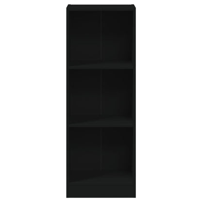 Estante c/ 3 prateleiras 40x24x108 cm contraplacado preto