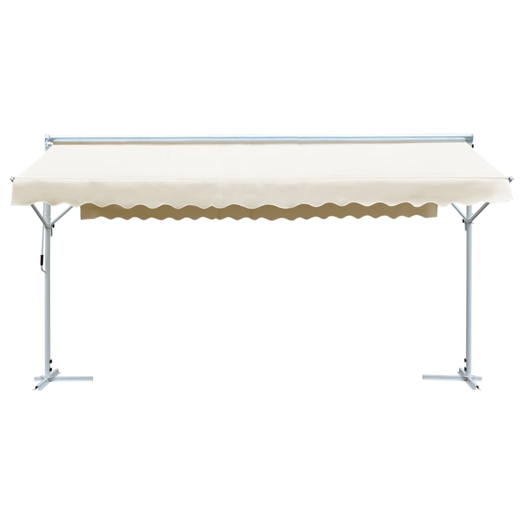 Toldo de pé 600x300 cm creme