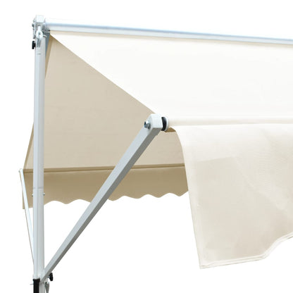 Toldo de pé 600x300 cm creme