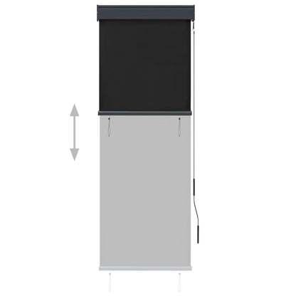 Estore de rolo para exterior 60x250 cm antracite