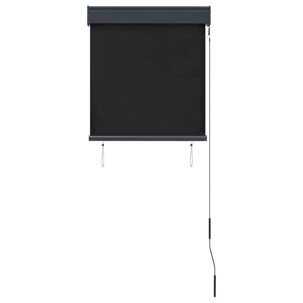 Estore de rolo para exterior 60x250 cm antracite