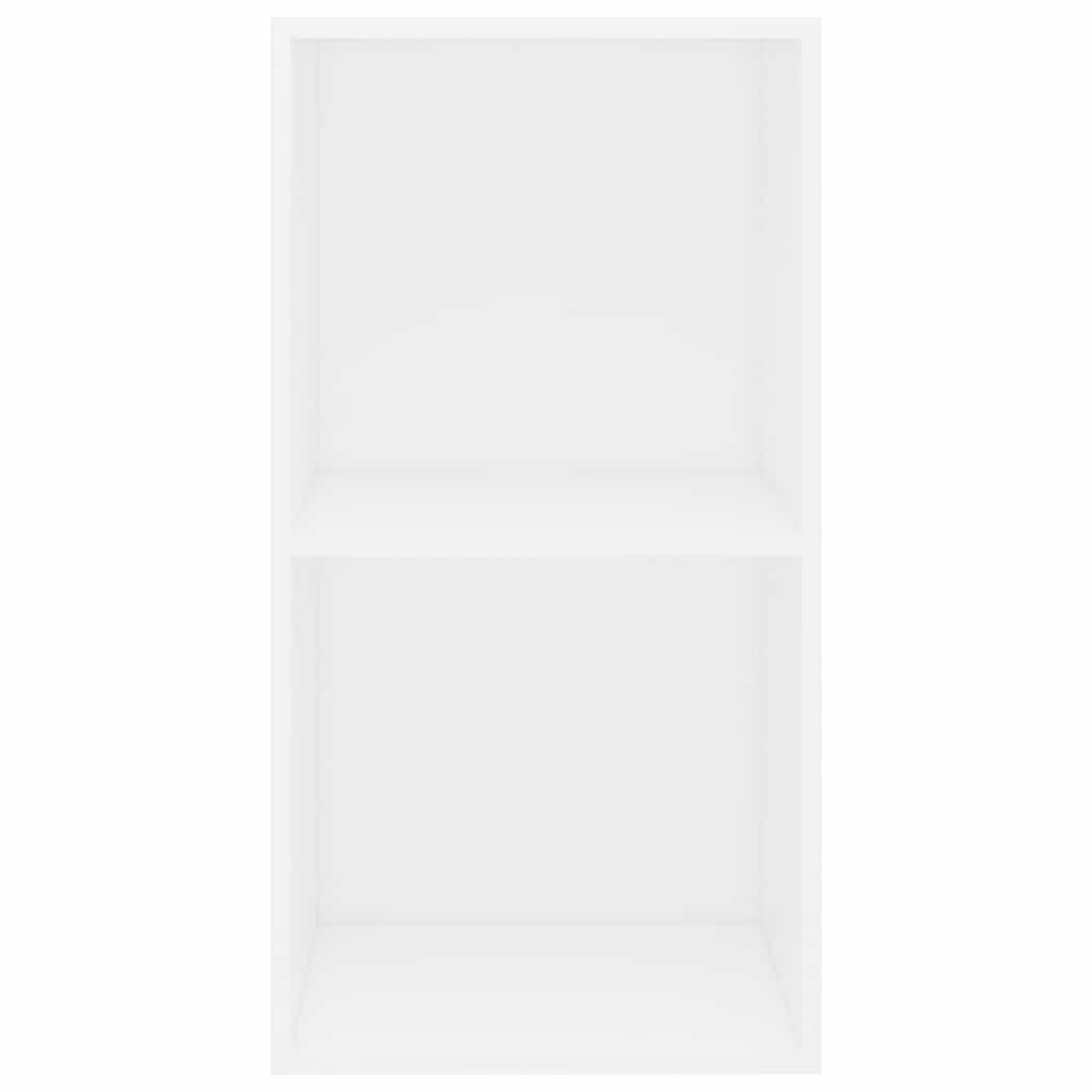 Estante com 2 prateleiras 40x30x76,5 cm contraplacado branco