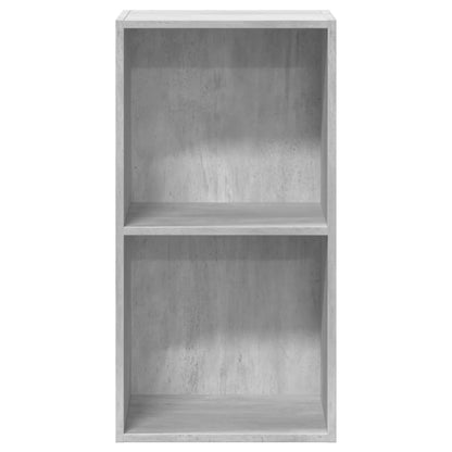 Estante 2 prateleiras 40x30x76,5 cm contraplacado cinza cimento