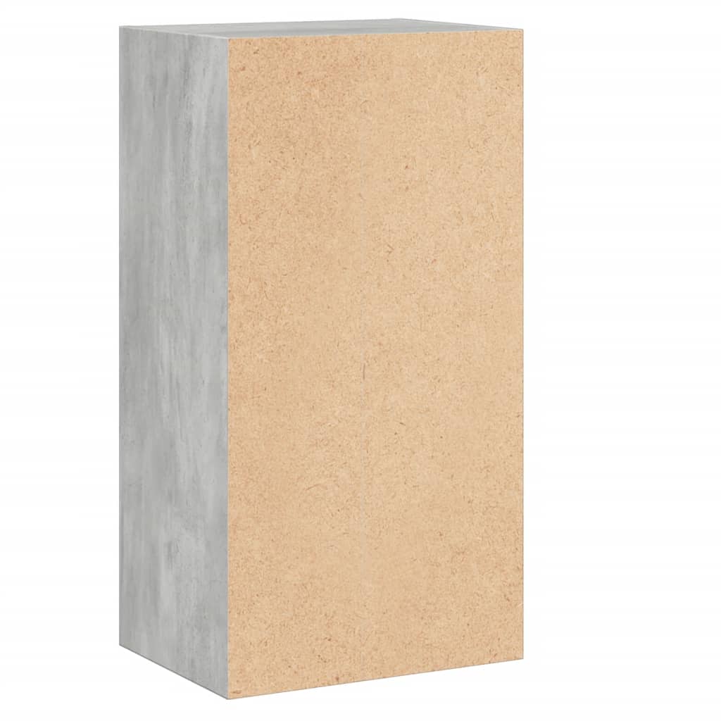 Estante 2 prateleiras 40x30x76,5 cm contraplacado cinza cimento