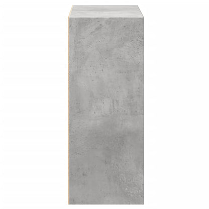 Estante c\ 2 prateleiras 60x30x76,5cm contrap. cinzento cimento