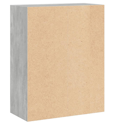 Estante c\ 2 prateleiras 60x30x76,5cm contrap. cinzento cimento