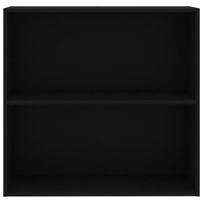 Estante com 2 prateleiras 80x30x76,5cm derivados madeira preto