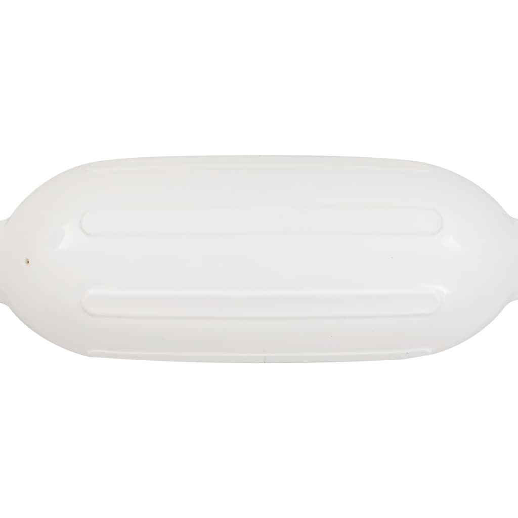 Para-choques para barco 4 pcs 58,5x16,5 cm PVC branco