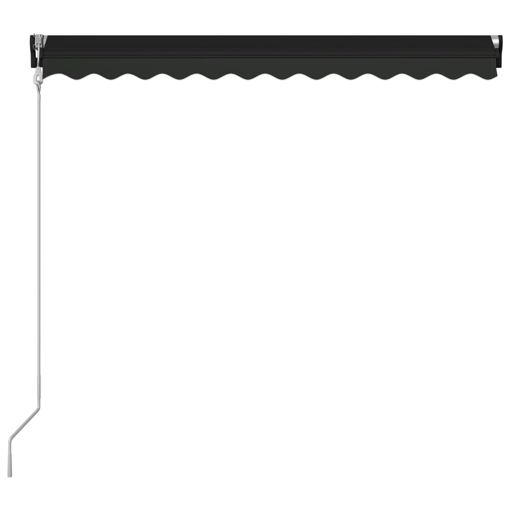 Toldo retrátil automático 300x250 cm antracite