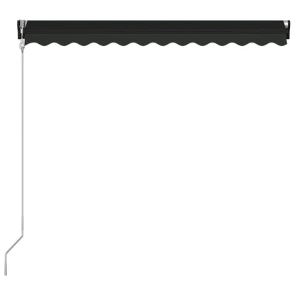 Toldo retrátil automático 350x250 cm antracite