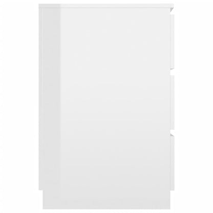 Secretária Luxes com 6 Gavetas de 140 cm - Branco Brilhante - Design Moderno