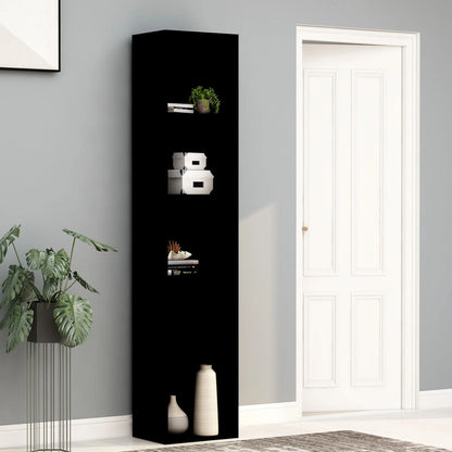 Estante Leyla de 190cm - Preto - Design Moderno