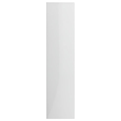 Estante 50x25x106 cm contraplacado branco brilhante