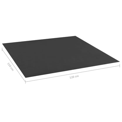 Forro para caixa de areia 120x110 cm preto