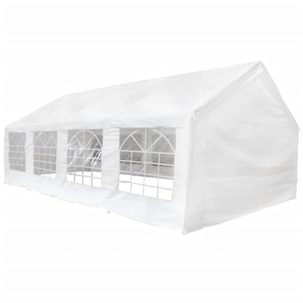 Tenda para festas 8 x 4 m branco