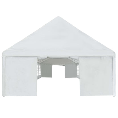 Tenda para festas PE 5x8 m branco