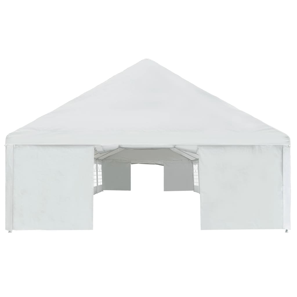 Tenda para festas PE 6x16 m branco