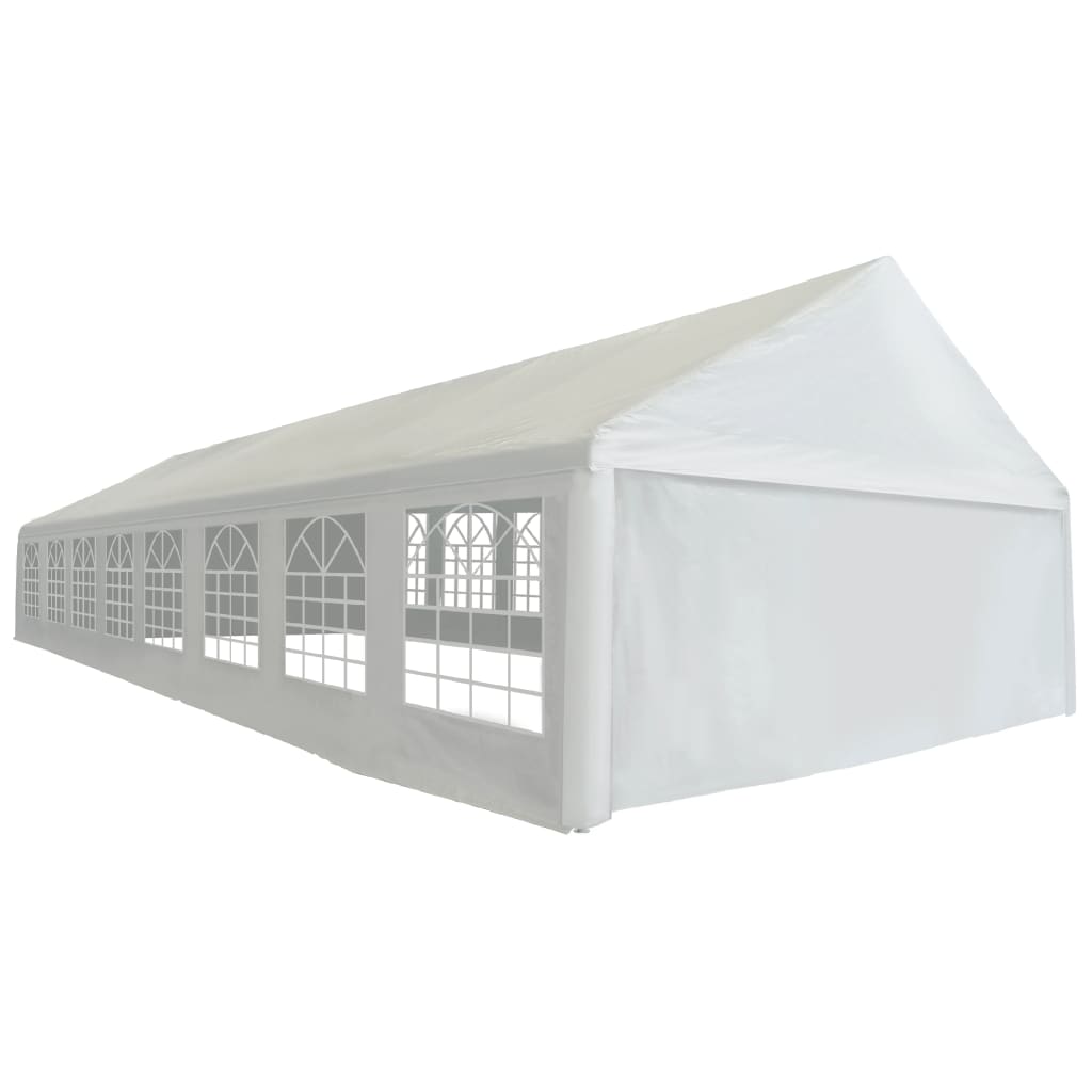 Tenda para festas PE 6x16 m branco