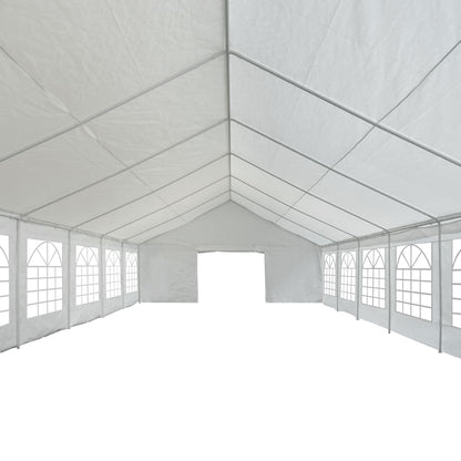 Tenda para festas PE 6x16 m branco