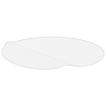 Protetor de mesa Ø 90 cm 2 mm PVC transparente