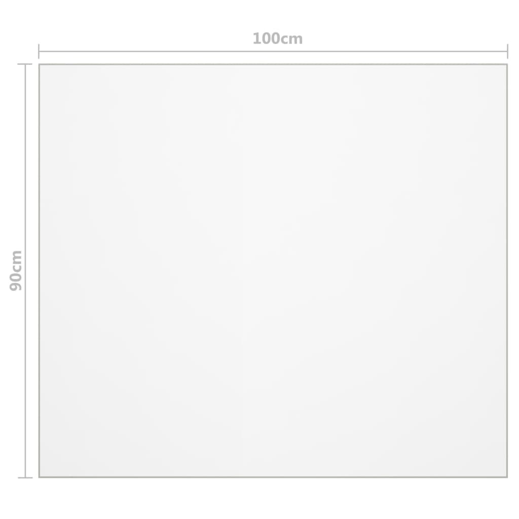 Protetor de mesa 100x90 cm 1,6 mm PVC mate