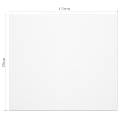 Protetor de mesa 100x90 cm 1,6 mm PVC mate