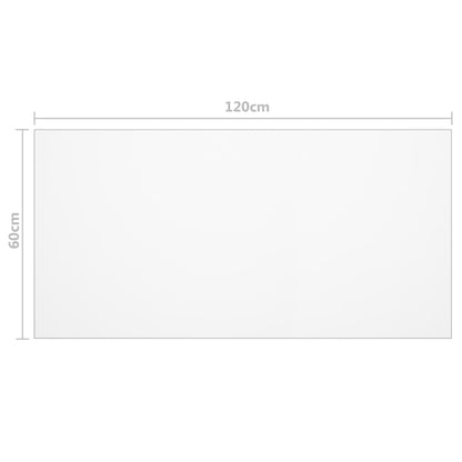 Protetor de mesa 120x60 cm 1,6 mm PVC mate