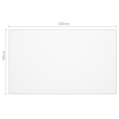 Protetor de mesa 160x90 cm 1,6 mm PVC mate