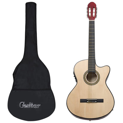 12 pcs conjunto de guitarra com equalizador e 6 cordas