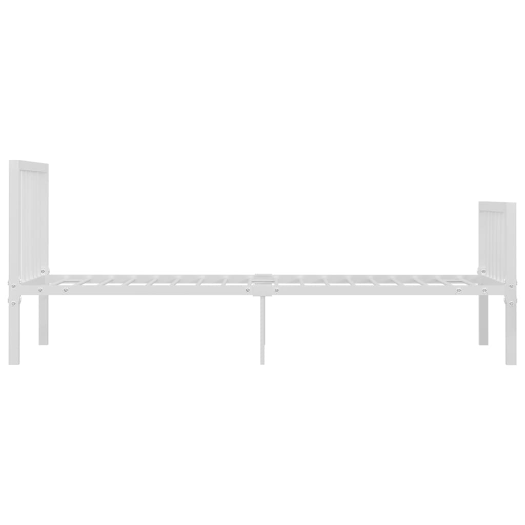 Estrutura de cama metal 90x200 cm branco