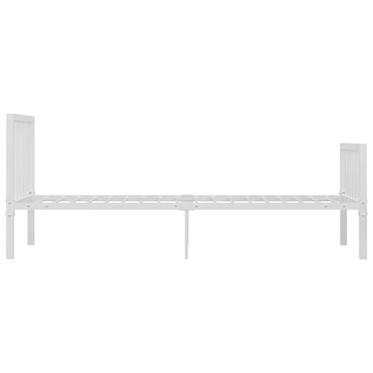 Estrutura de cama metal 90x200 cm branco