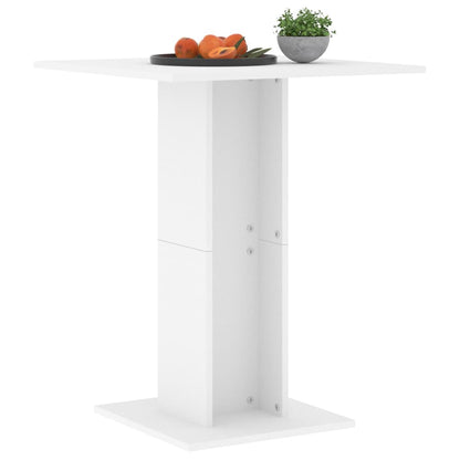 Mesa bistrô 60x60x75 cm contraplacado branco