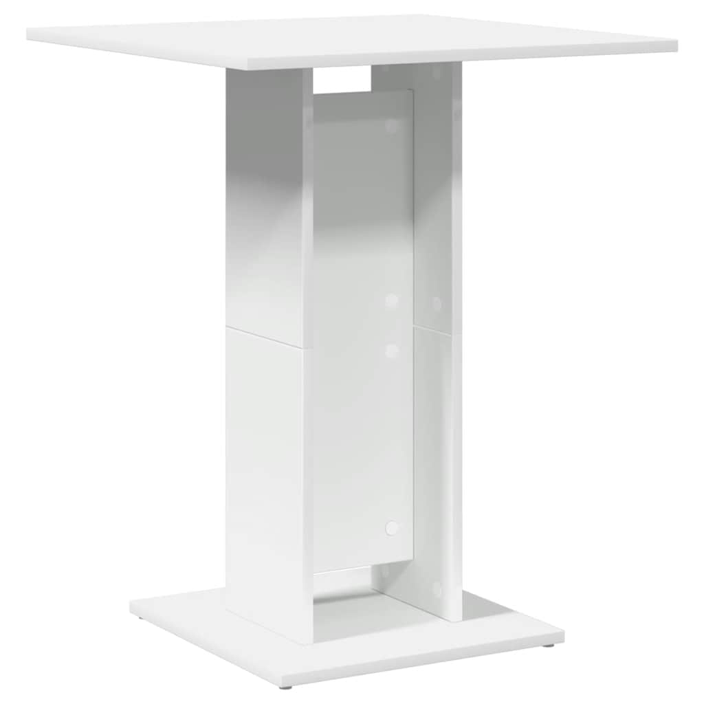 Mesa bistrô 60x60x75 cm contraplacado branco