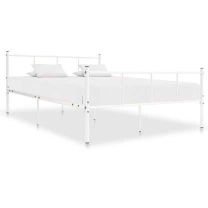 Estrutura de cama 120x200 cm metal branco