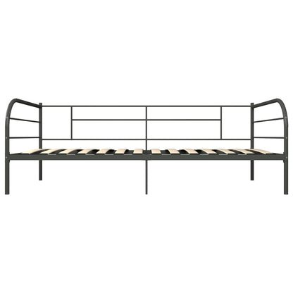 Estrutura sofá-cama 90x200 cm metal cinzento