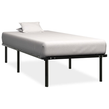 Estrutura de cama 90x200 cm metal preto