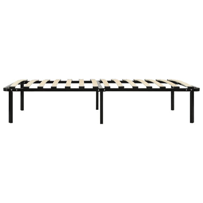 Estrutura de cama 90x200 cm metal preto