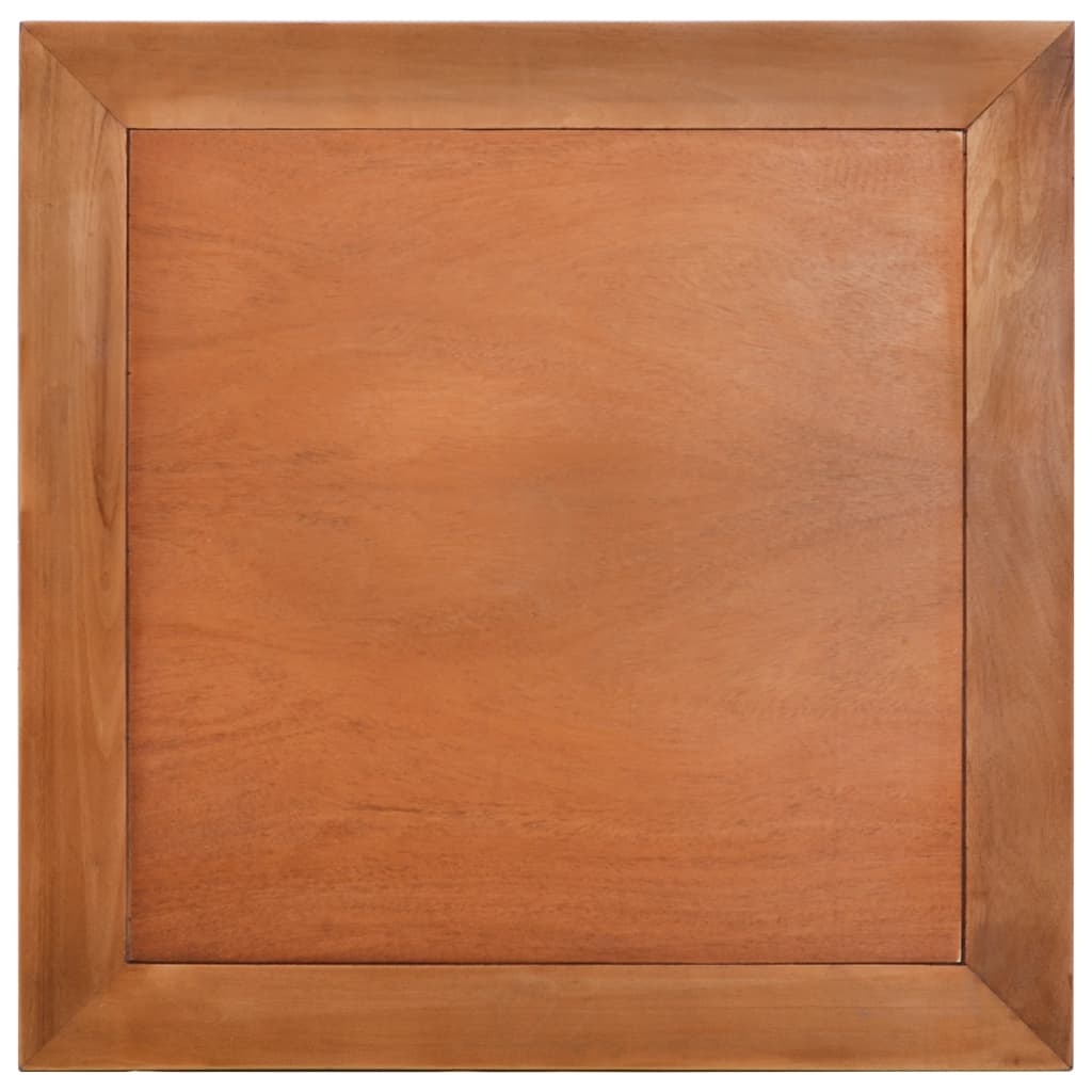 Mesa de centro 68x68x30 cm madeira de mogno maciça