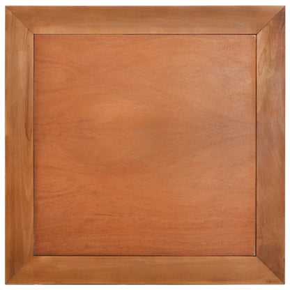 Mesa de centro 68x68x30 cm madeira de mogno maciça