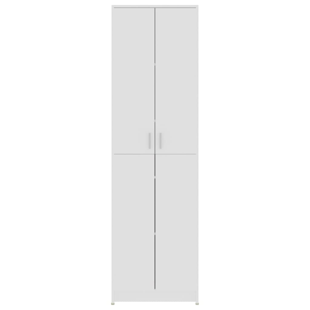 Armário Alto Crisio de 189cm - Branco - Design Moderno