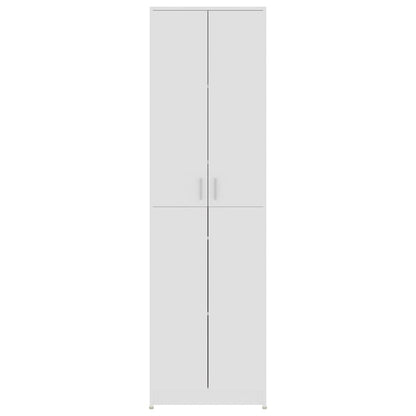 Armário Alto Crisio de 189cm - Branco - Design Moderno