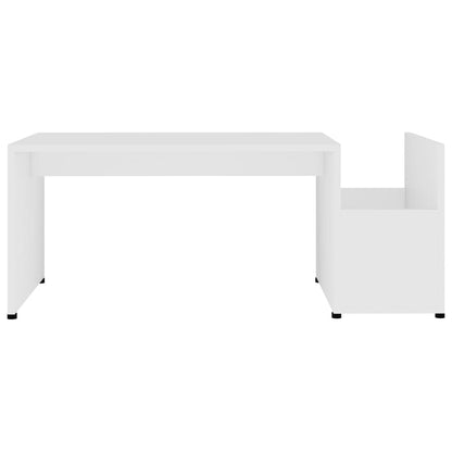 Mesa de centro 90x45x35 cm contraplacado branco