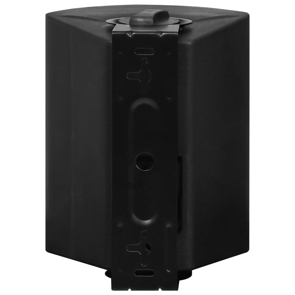 Colunas de som para parede interior/exterior 2 pcs 80 W preto