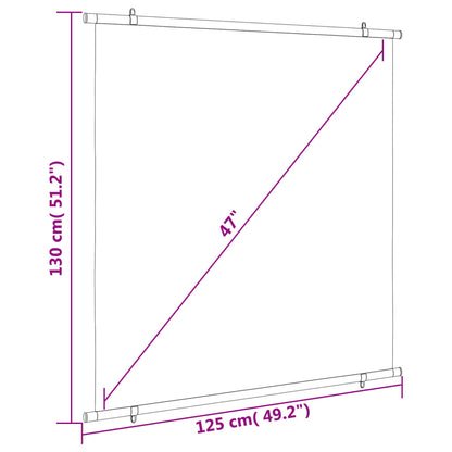 Tela de projeção 47" 1:1